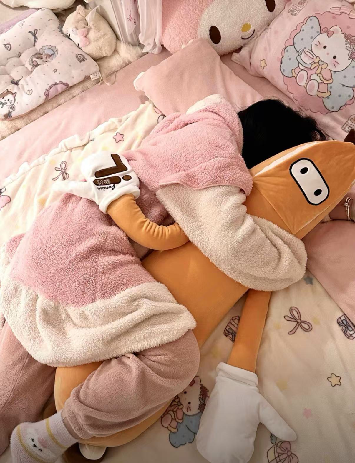 睡眠搭子🥰香蕉大王哄睡拍打抱枕（加大款）