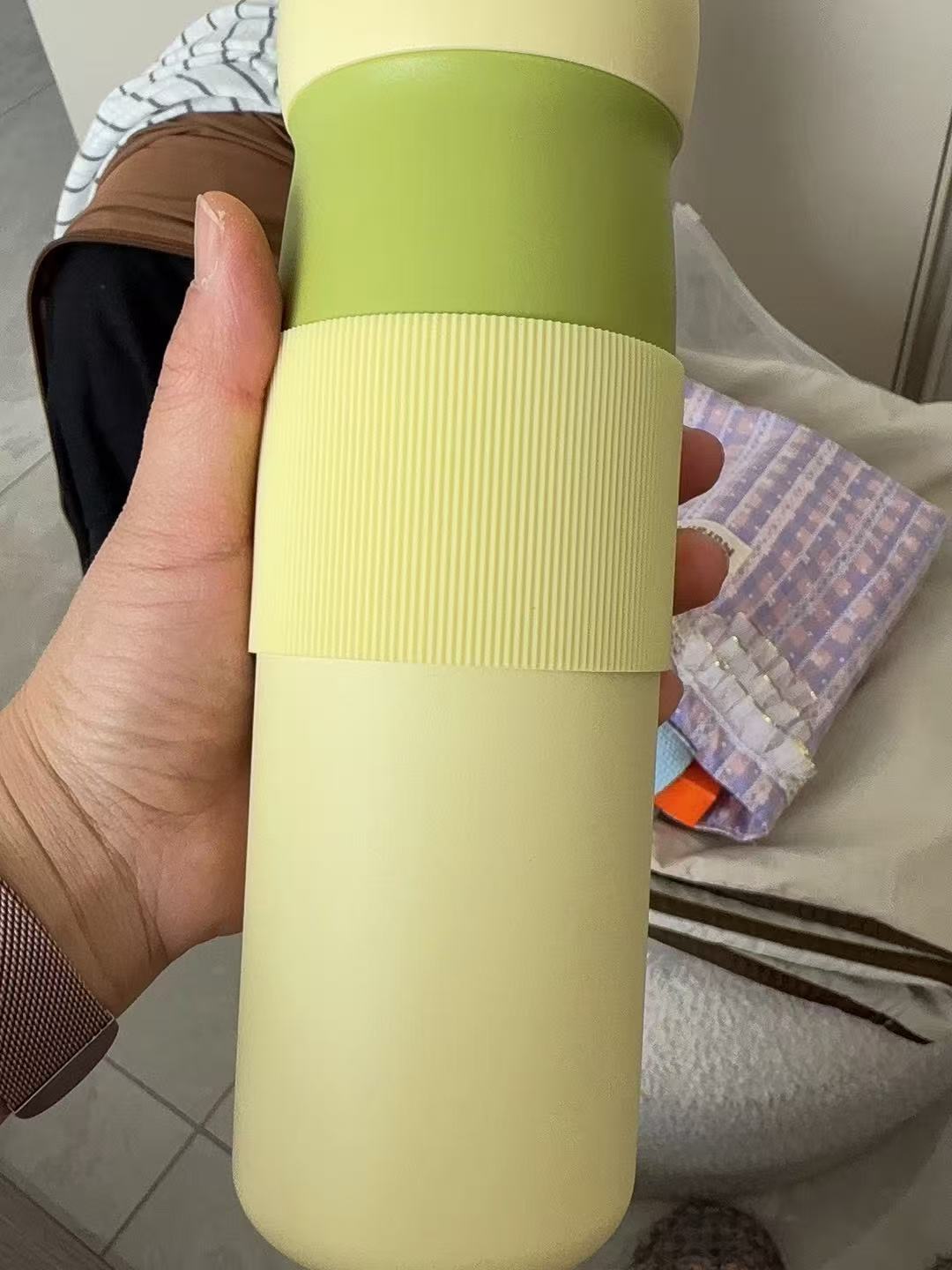 LC002戶外運動雙倉降溫保溫杯