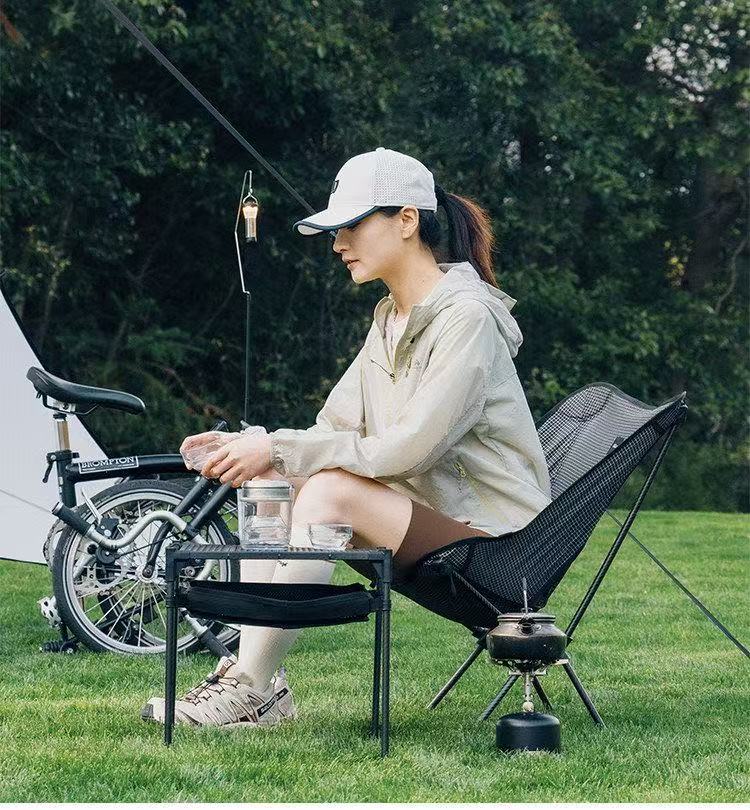 Modular Expandable IGT Grid Folding Camping Table