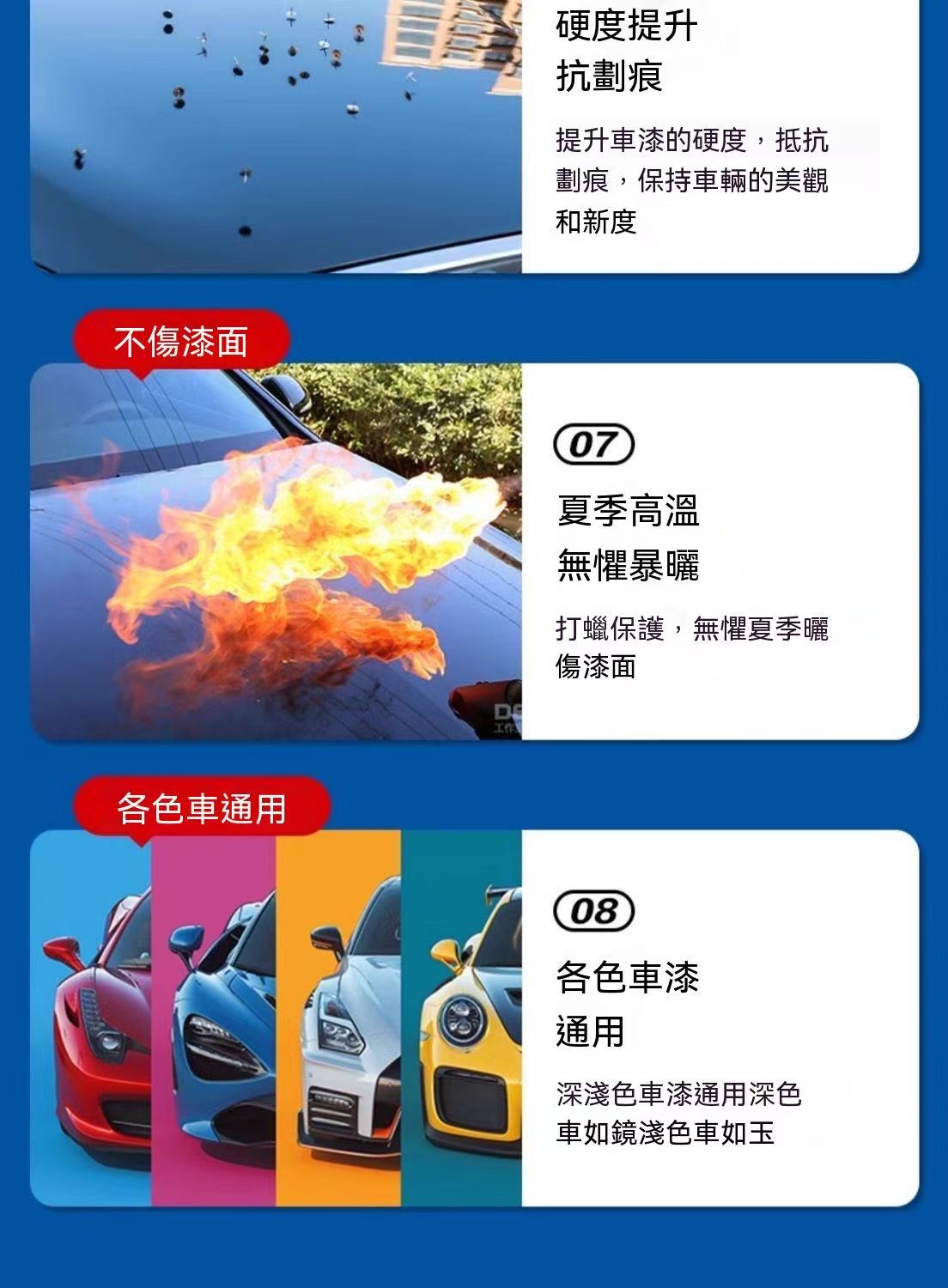 龜牌汽車蠟｜打蠟上光保養防塵鍍晶驅水車用拋光蠟（白/黑車專用）
