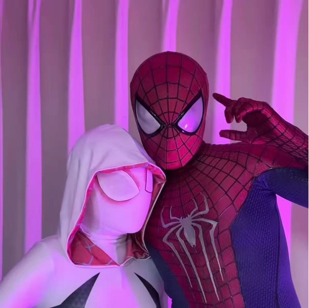 Electric Super Hero Spider-Man Mask