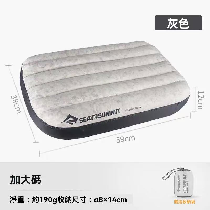 Portable inflatable pillow
