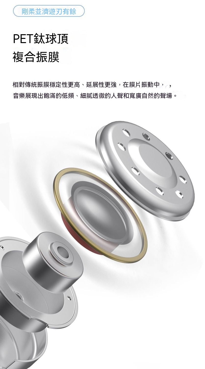 兔幾 有線入耳式Hi-Fi遊戲電競耳機