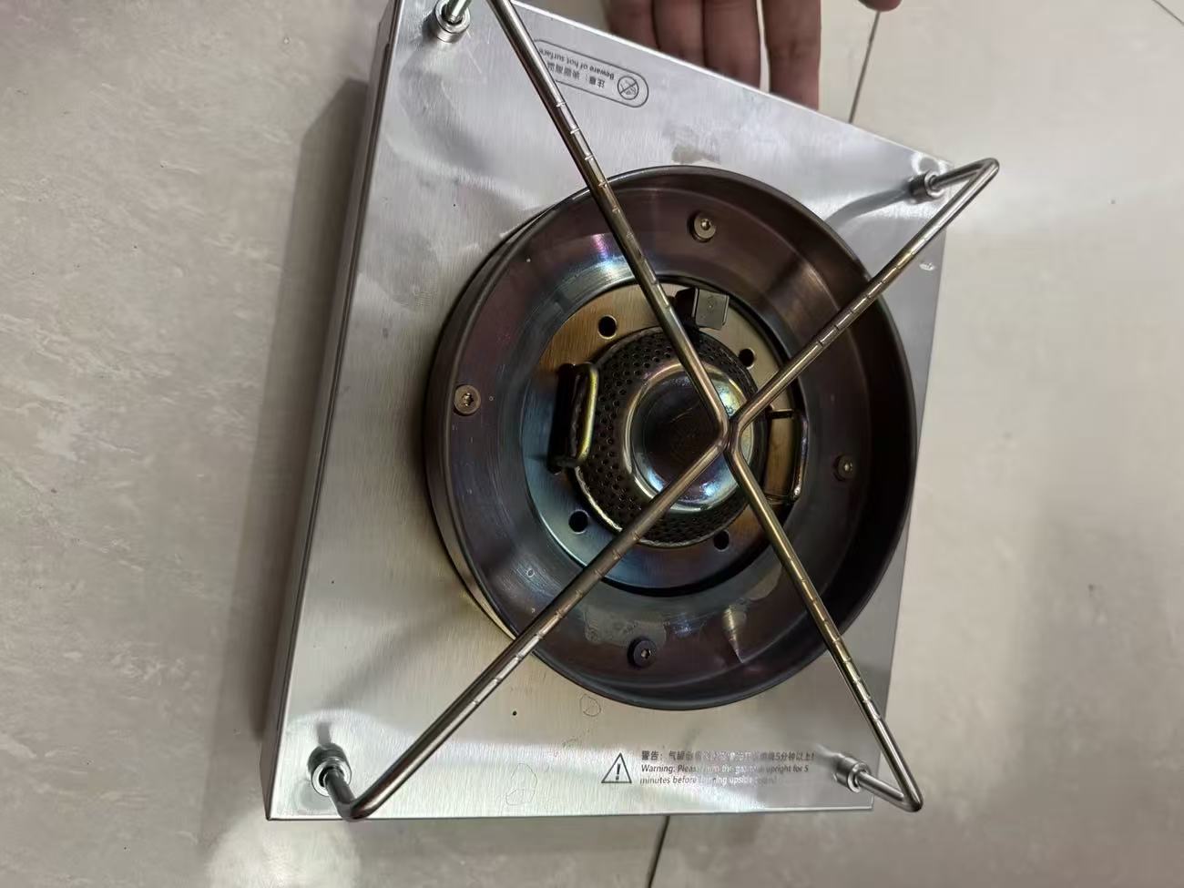 戶外露營爐具便攜式超薄分體大氣爐