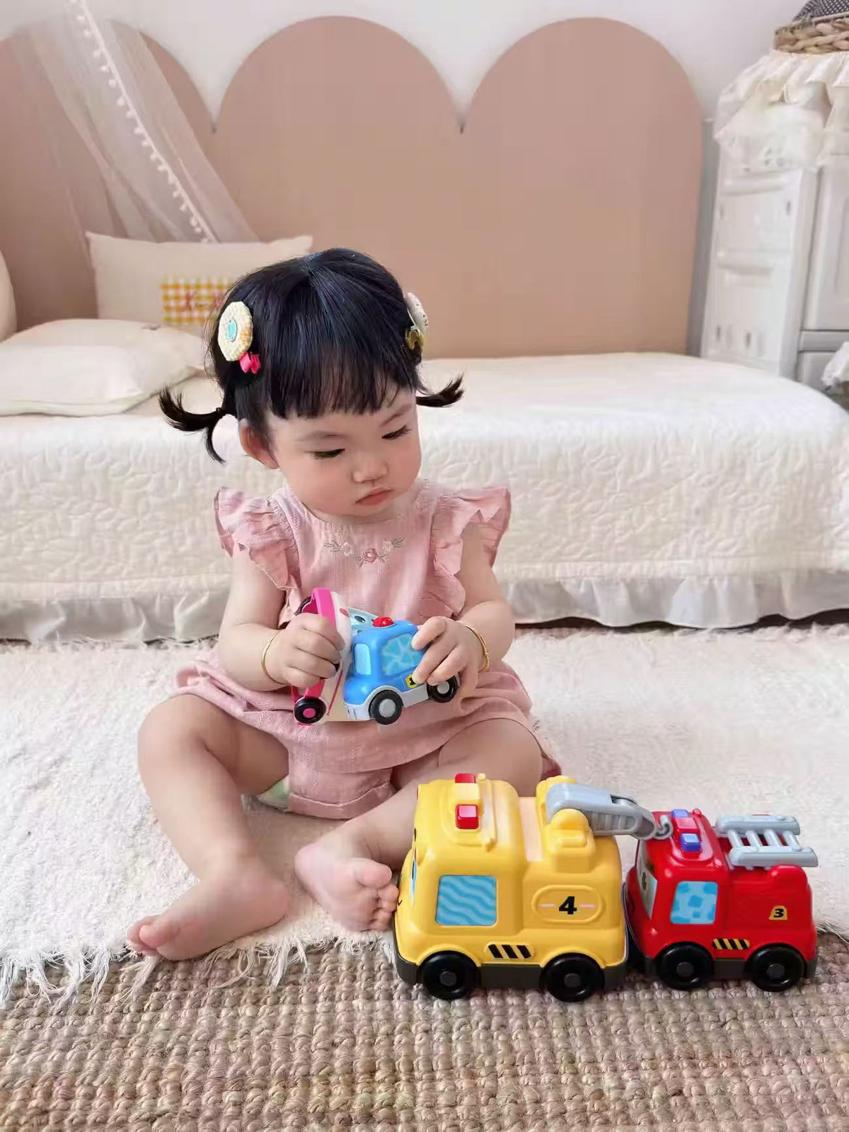 電動聲光磁吸疊疊車