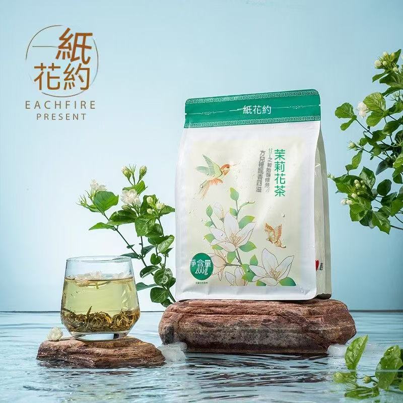 夏天冷泡茉莉花茶包