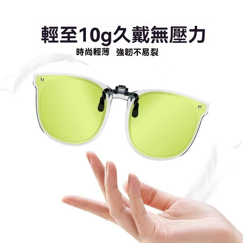 Day and Night Use Transition Night Vision Clip-on Lenses