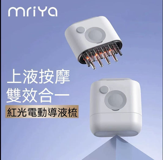 Mriya震動出液梳頭皮上液器