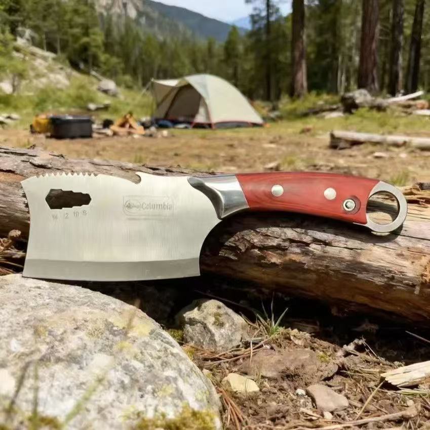 4-in-1 multi-functional outdoor camping tool