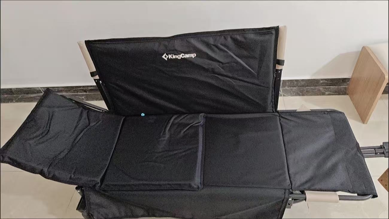Outdoor camping cart foldable outdoor camping trolley movable seat
