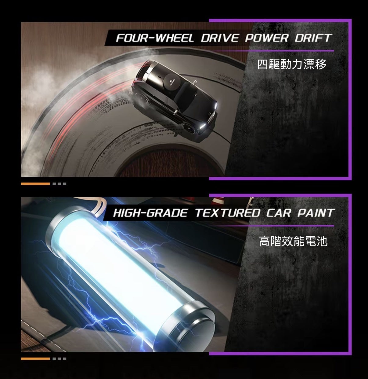 高速四驅影片遙控車
