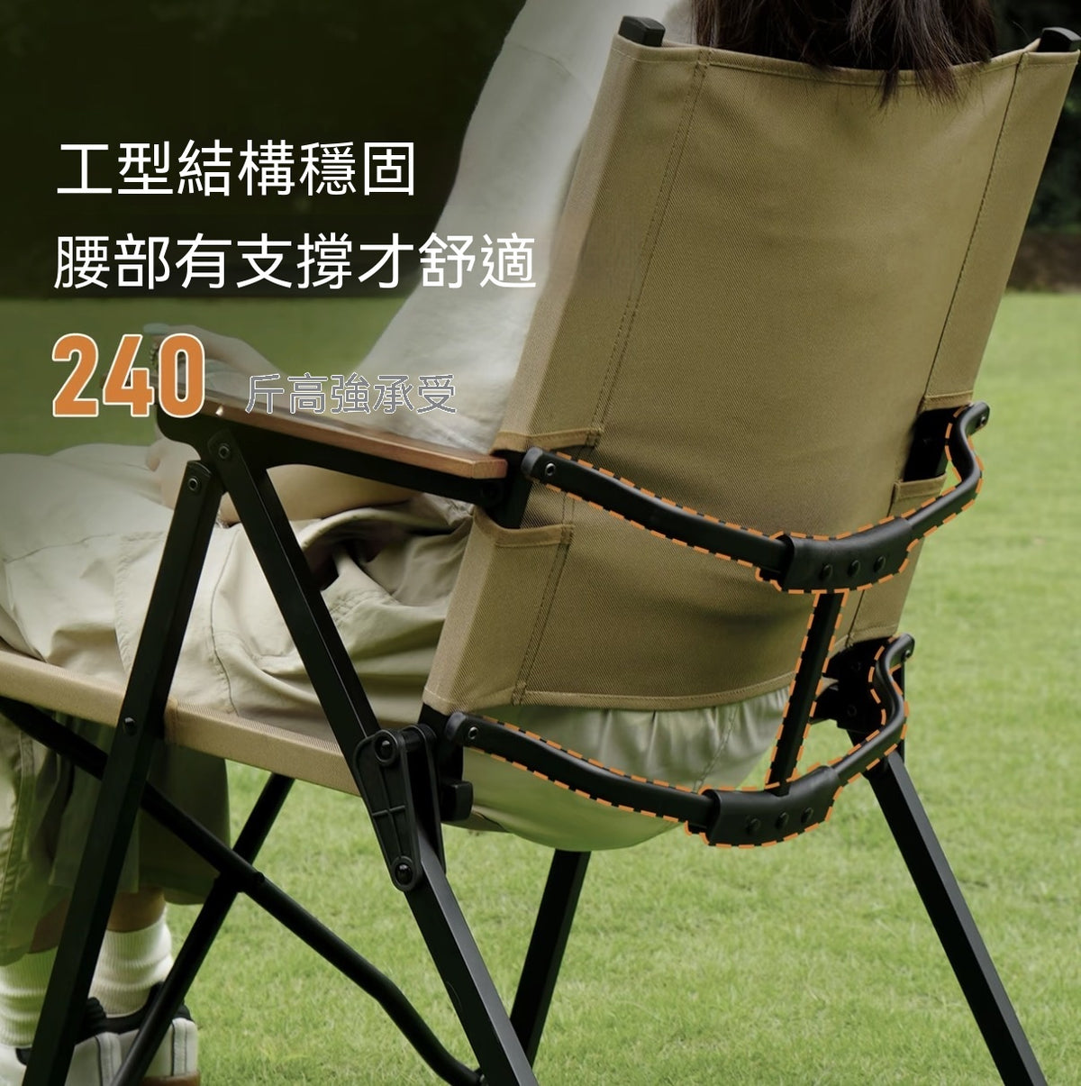 戶外折疊椅（聚攏克米特椅）