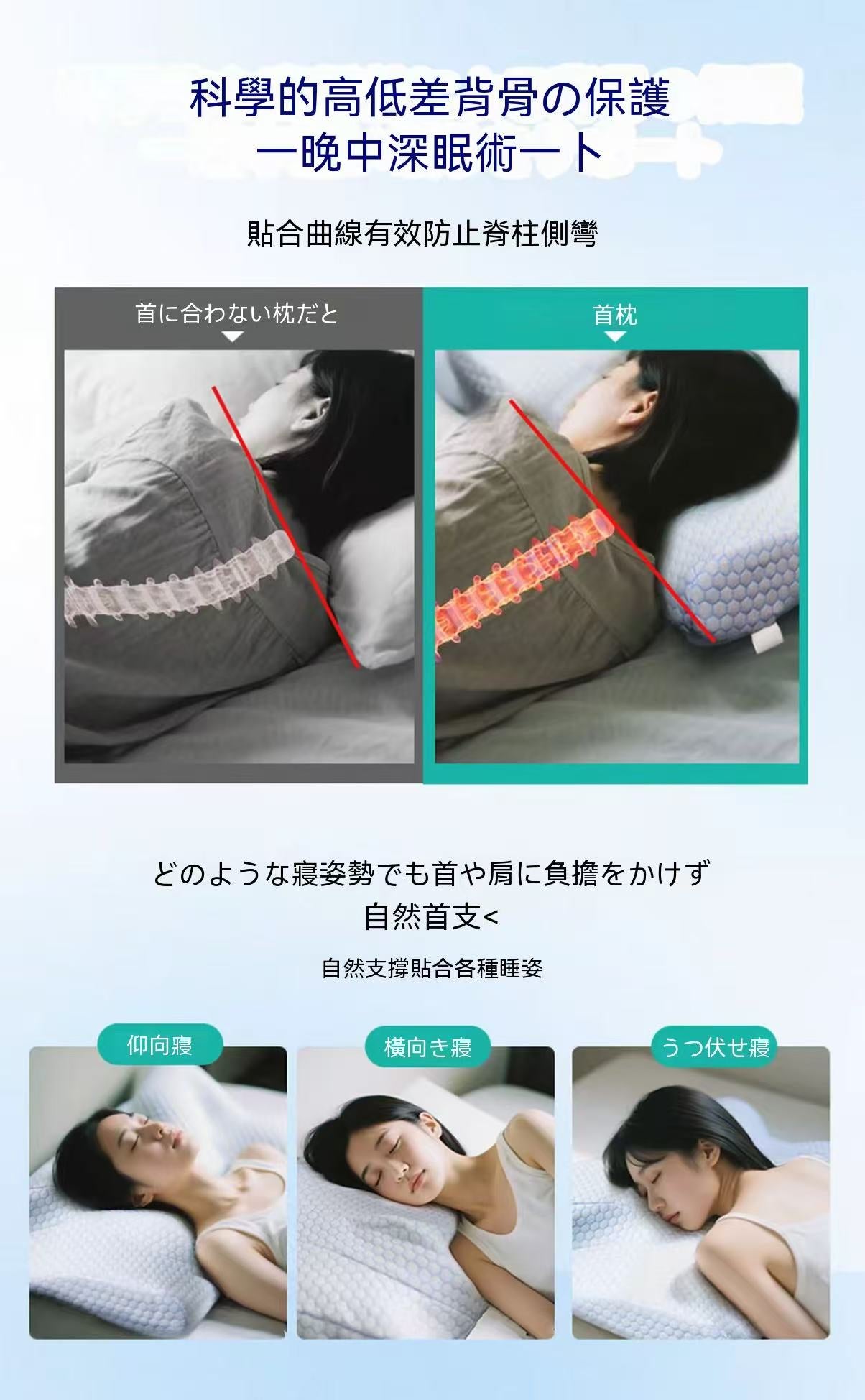 TOKAWA Osaka Tokawa Neck Master Anti-Snoring Neck Pillow
