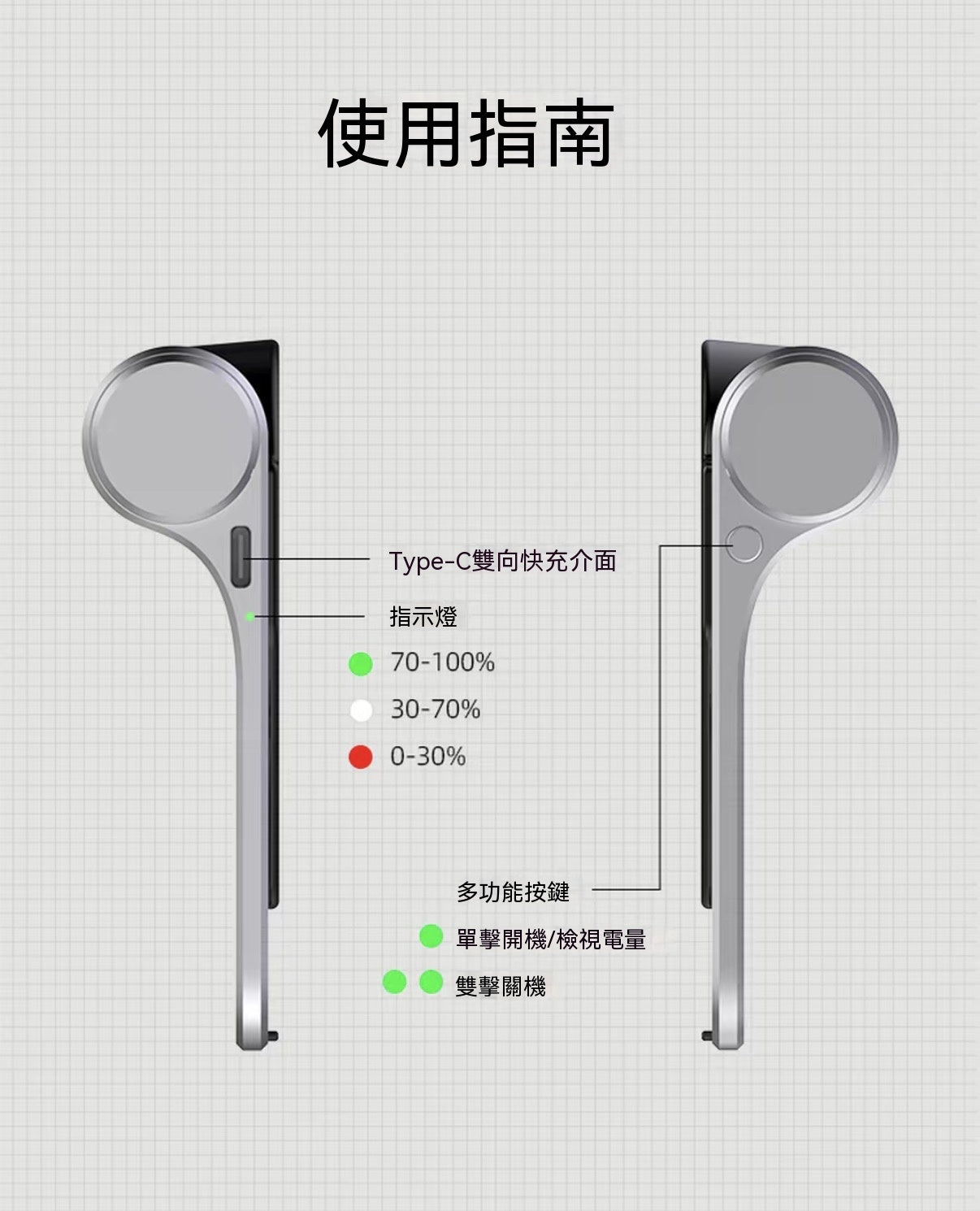蝠電力行動電源