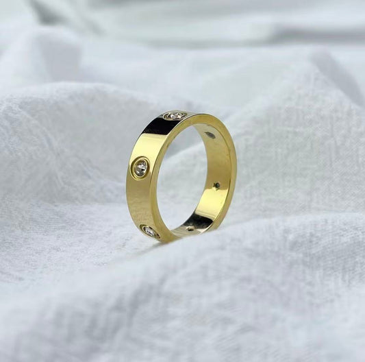 High-end designer gold and silver rings / Versatile couple's style!