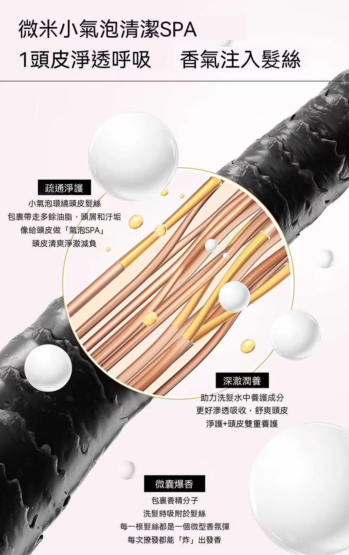 JENSY小氣泡爆香奢養洗髮水