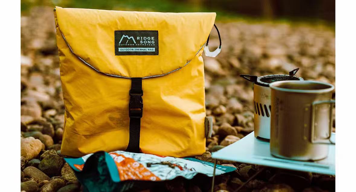 Insulated bag for ice on outdoor camping trips