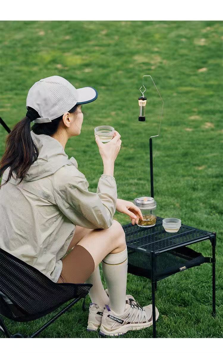 Modular Expandable IGT Grid Folding Camping Table