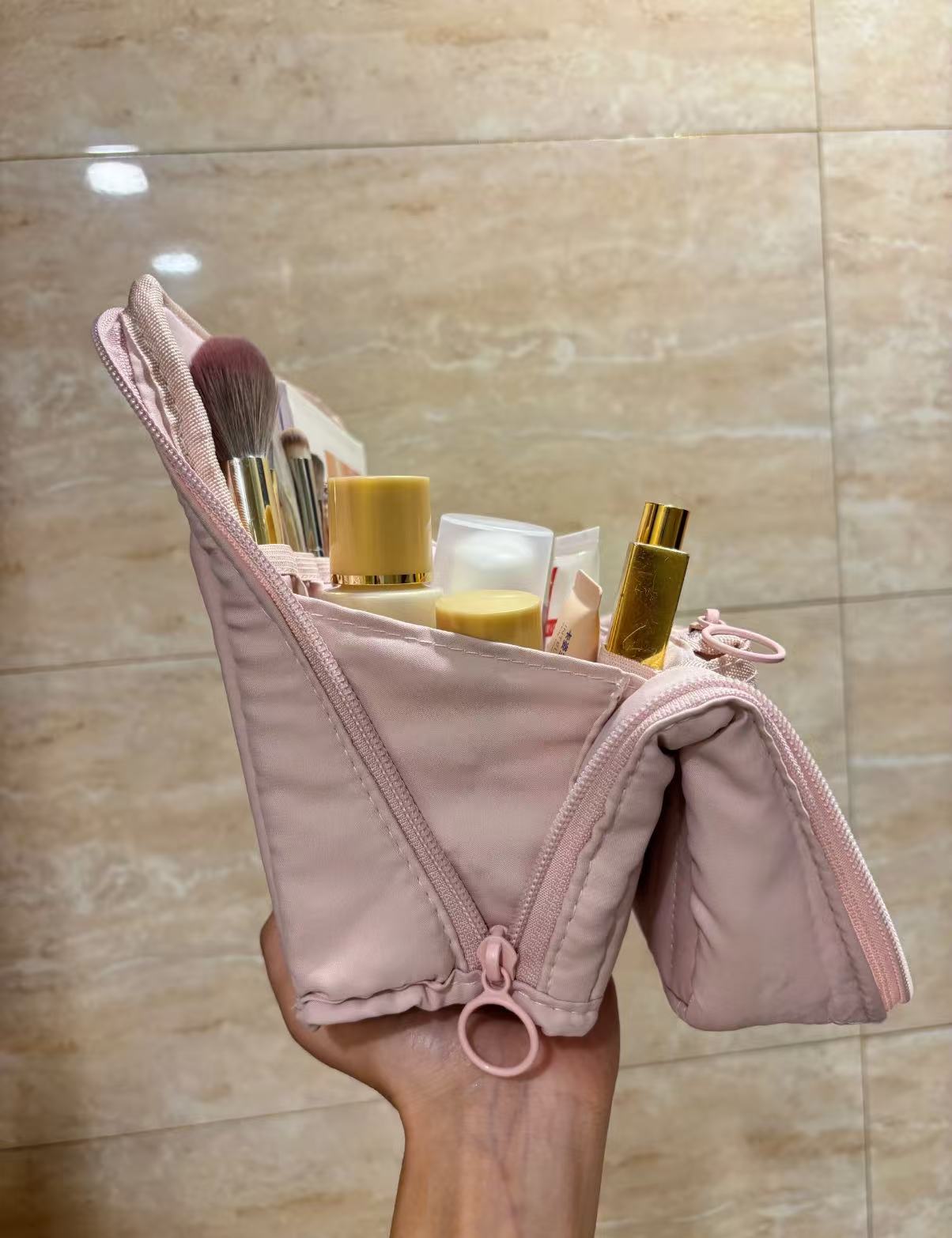 站立式多功能化妝包