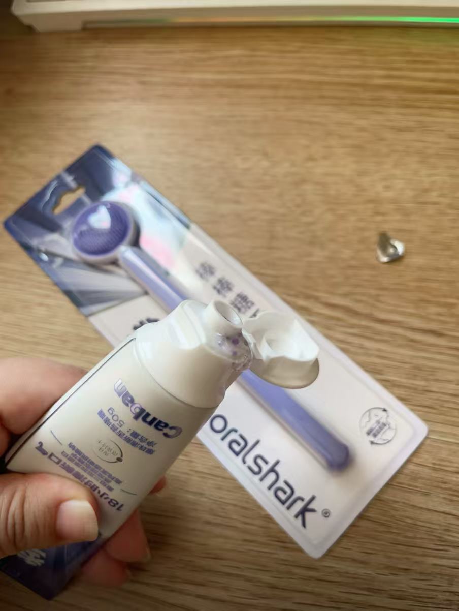 Tongue Cleansing Gel Set with Bursting Beads (Fresh Freesia Scent)