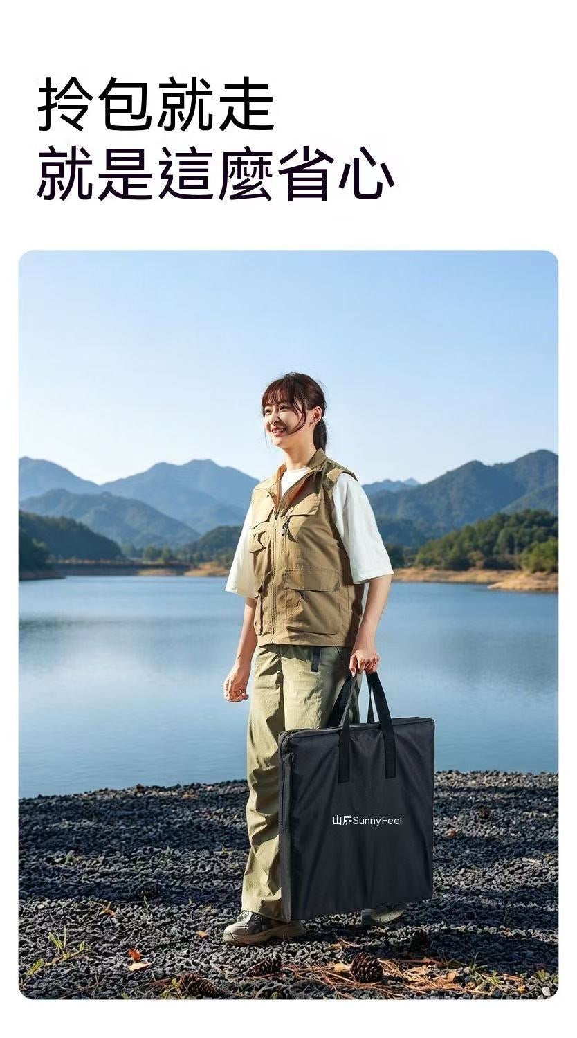 戶外露營液壓L2 航空級鎂鋁合金摺疊桌
