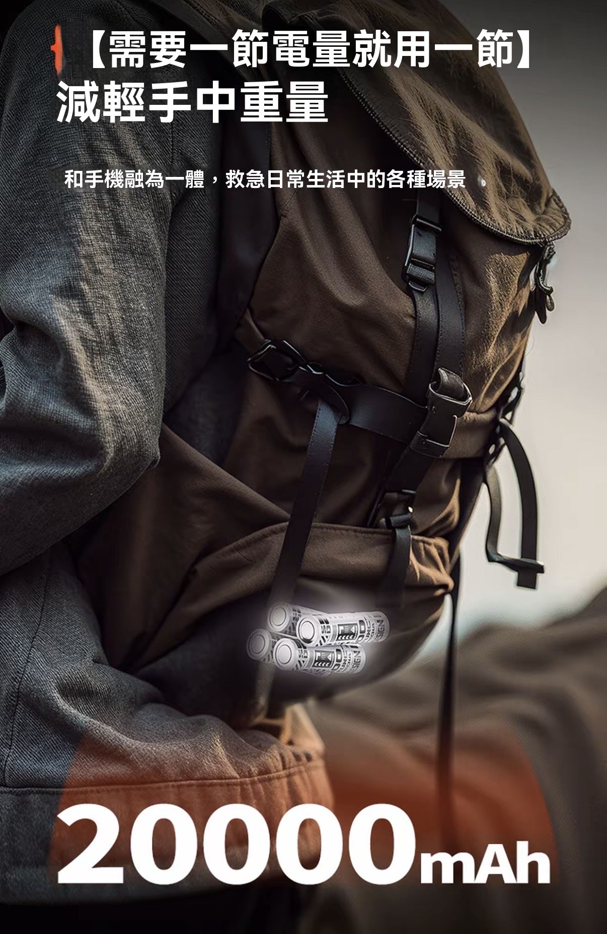 戰術機甲換電彈快充行動電源