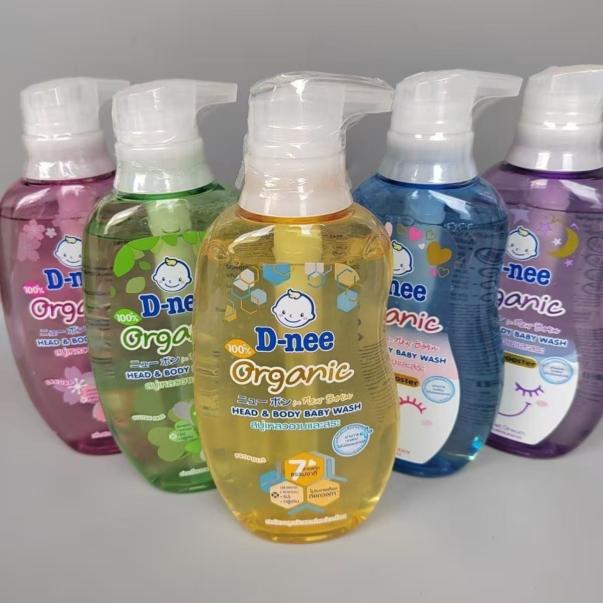 D-nee Thailand Organic Baby Head & Body Wash