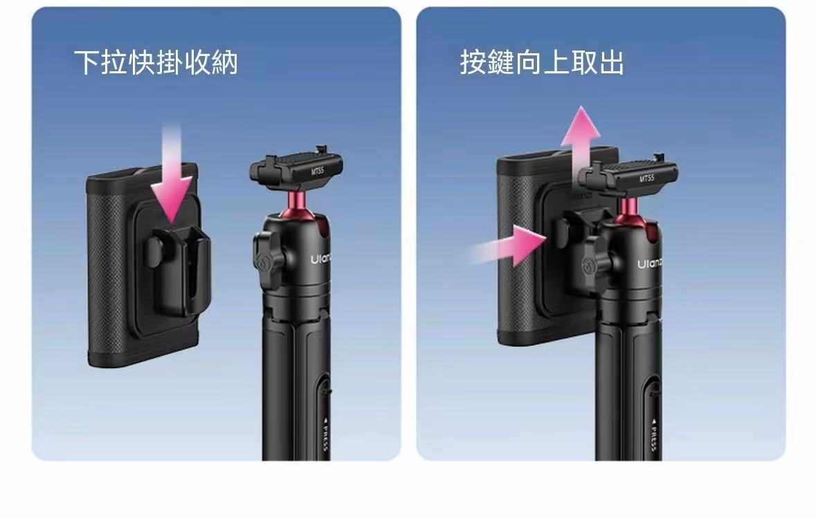 Outdoor Hiking Mini Sports Tripod Selfie Stick