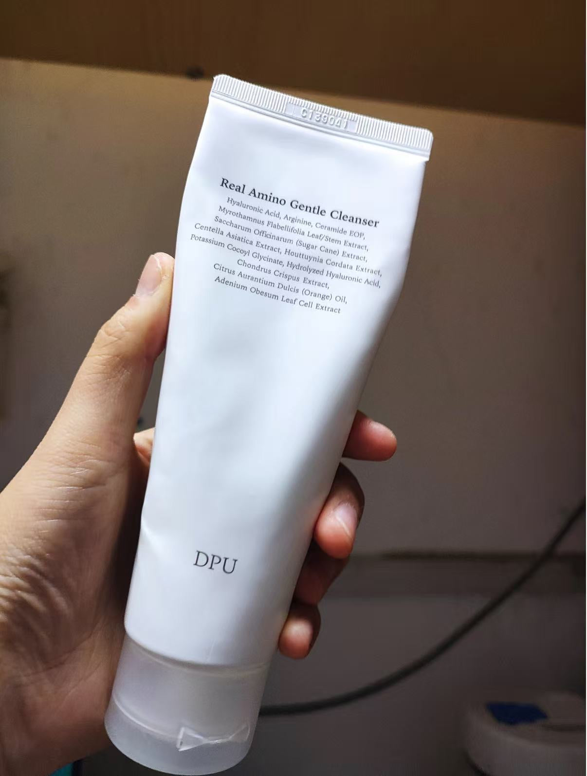 DPU氨基酸抗氧美白洗卸合一潔面乳 