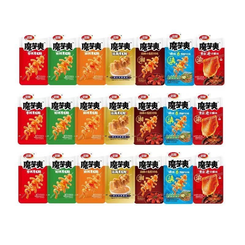 (Stock up) Konjac Snacks - Assorted 7 Flavors