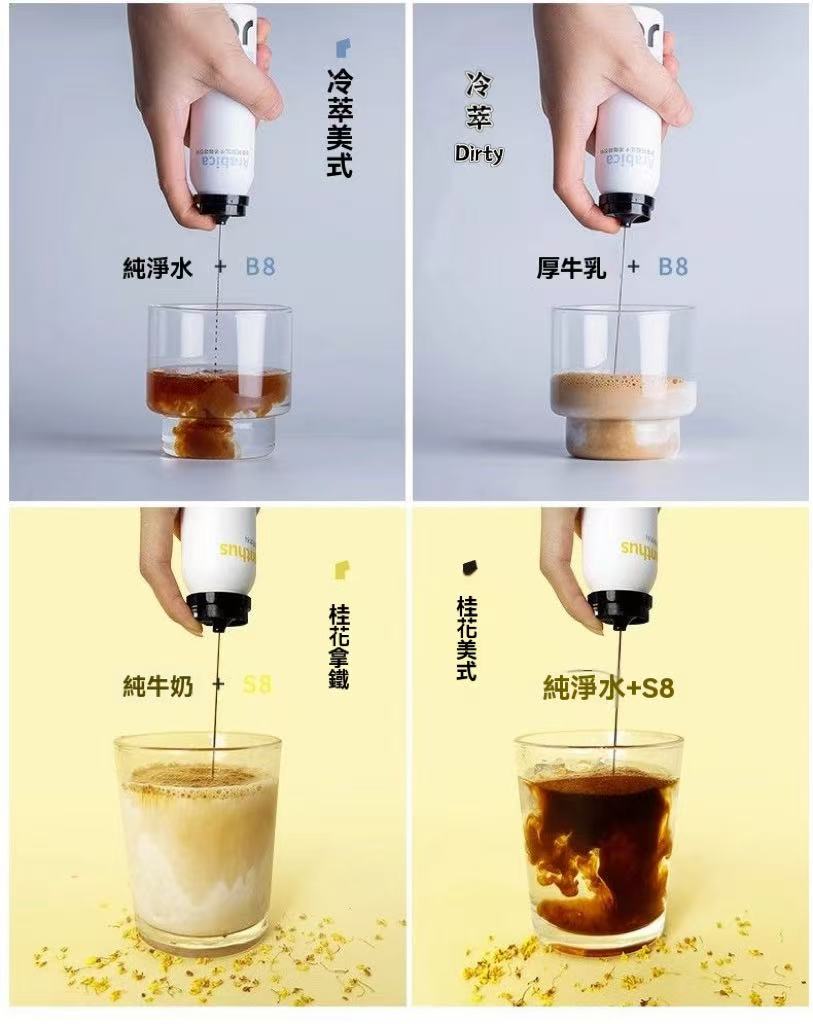 Nitrogen coffee liquid
