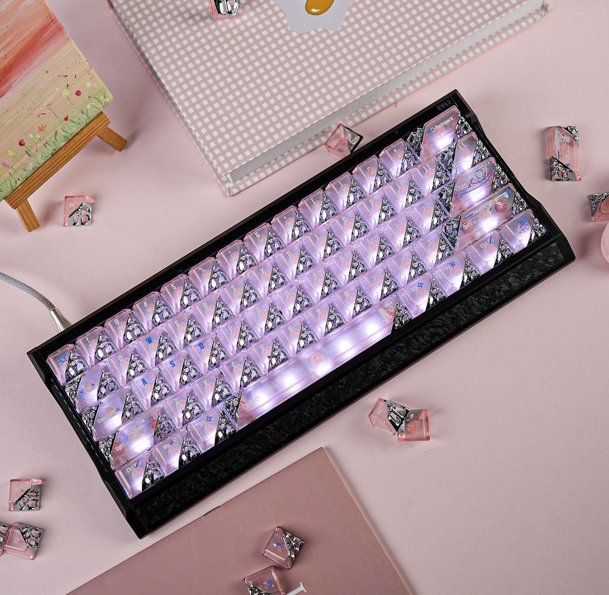 Womier & Ouzhid Quantum Honeycomb Hollow Keycap