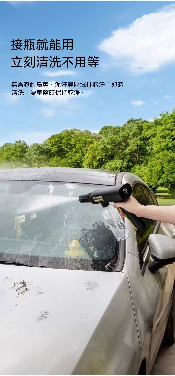 Cordless Lithium Battery Portable High-Pressure Car Wash Gun