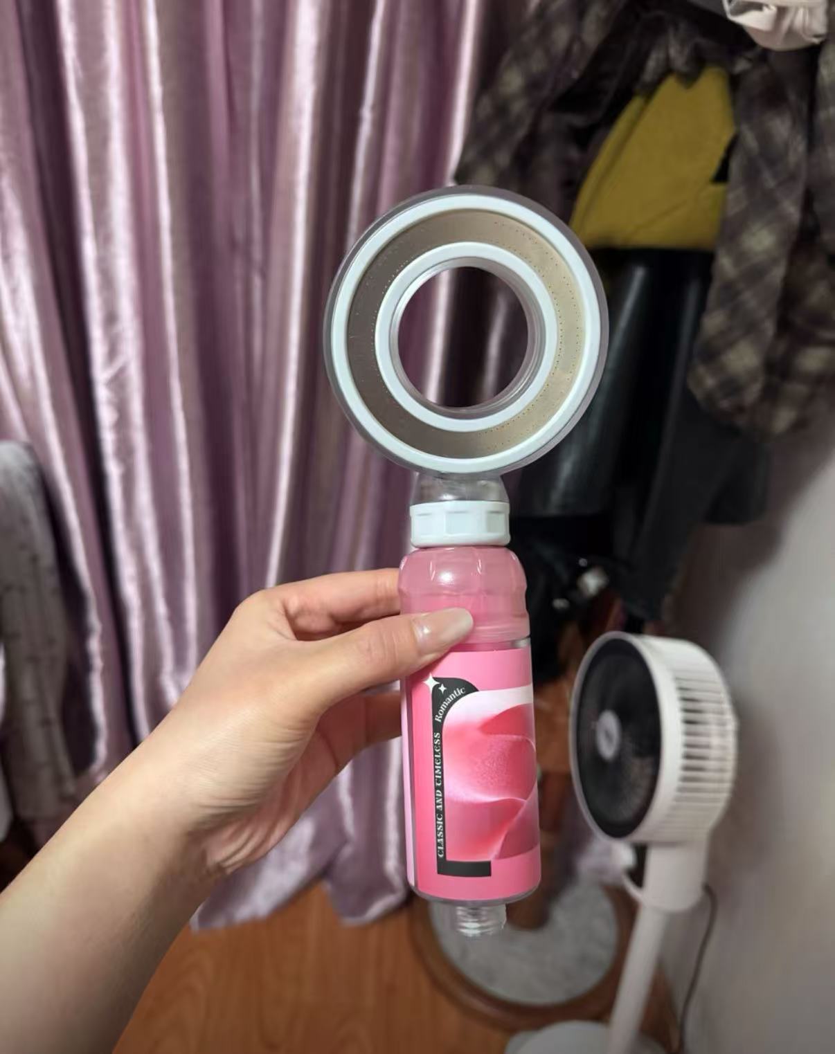 Space Ring VC Filtered High-Pressure Aromatherapy Shower Head