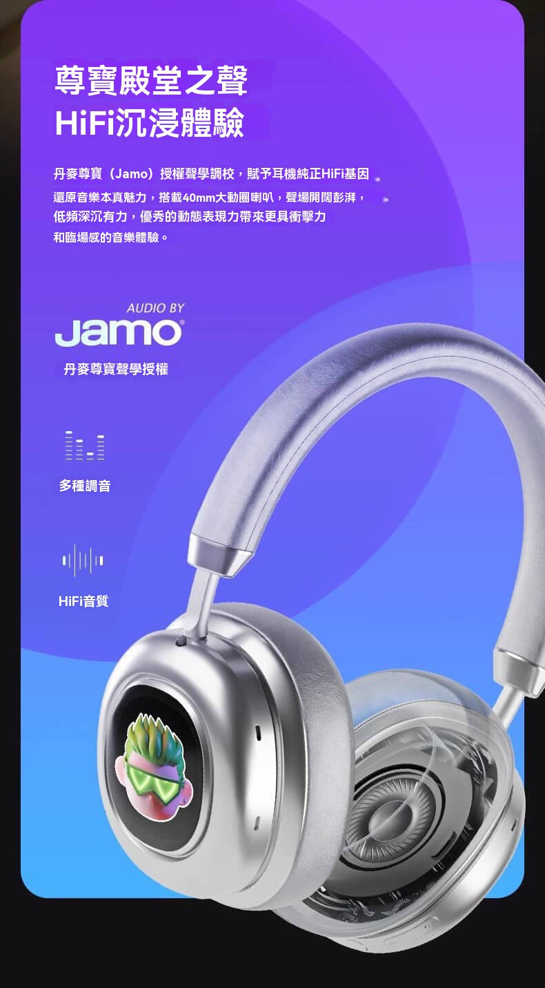 無線藍牙顯示耳機