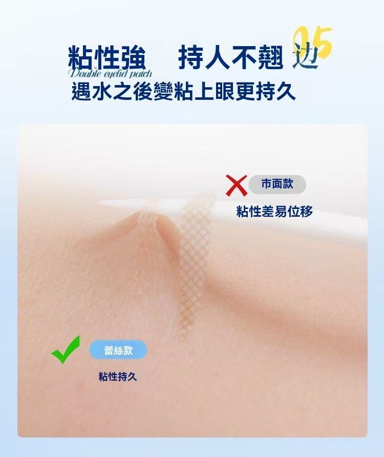 新款蕾絲網紗雙眼皮貼