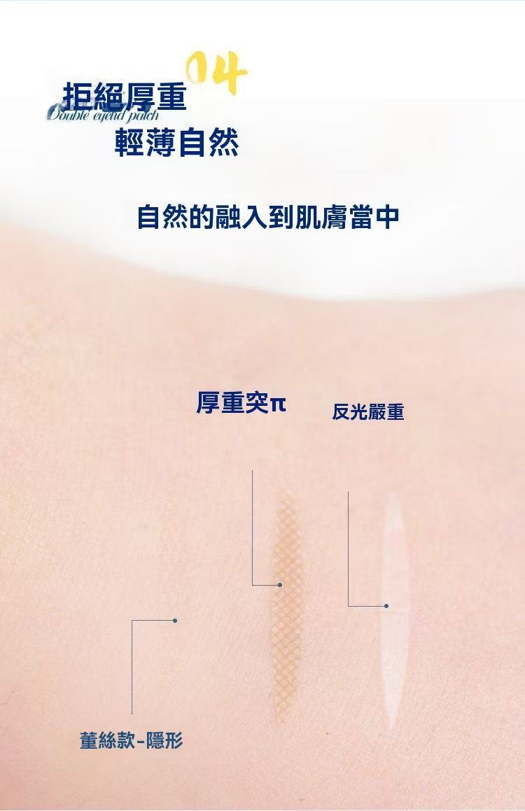 新款蕾絲網紗雙眼皮貼