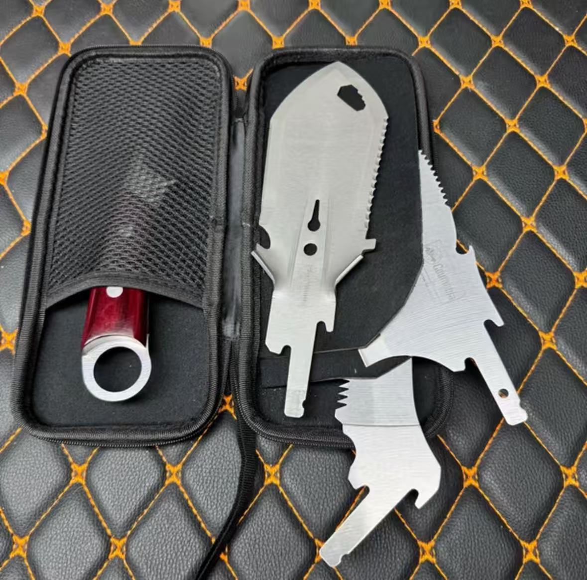 4-in-1 multi-functional outdoor camping tool