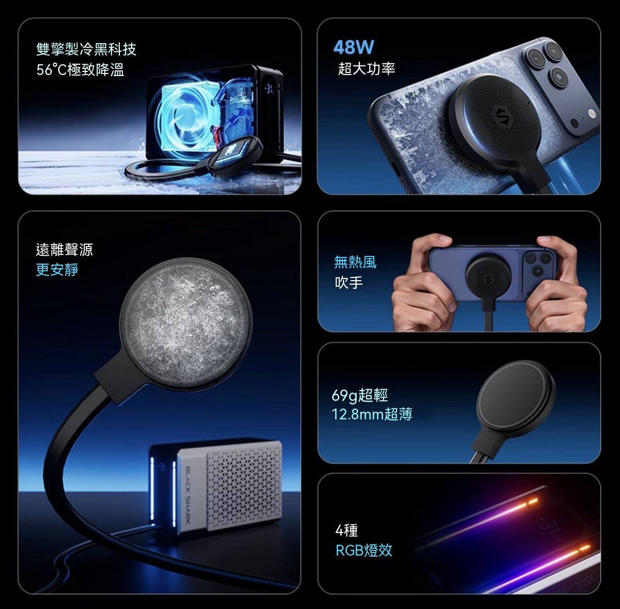 6ultra液冷磁吸散熱器