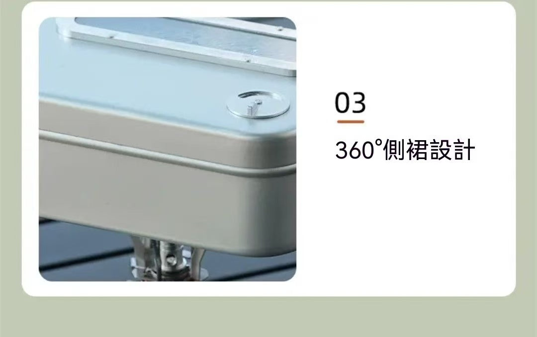 Ultra-thin Outdoor Card Stove, Portable Camping Cassette Stove