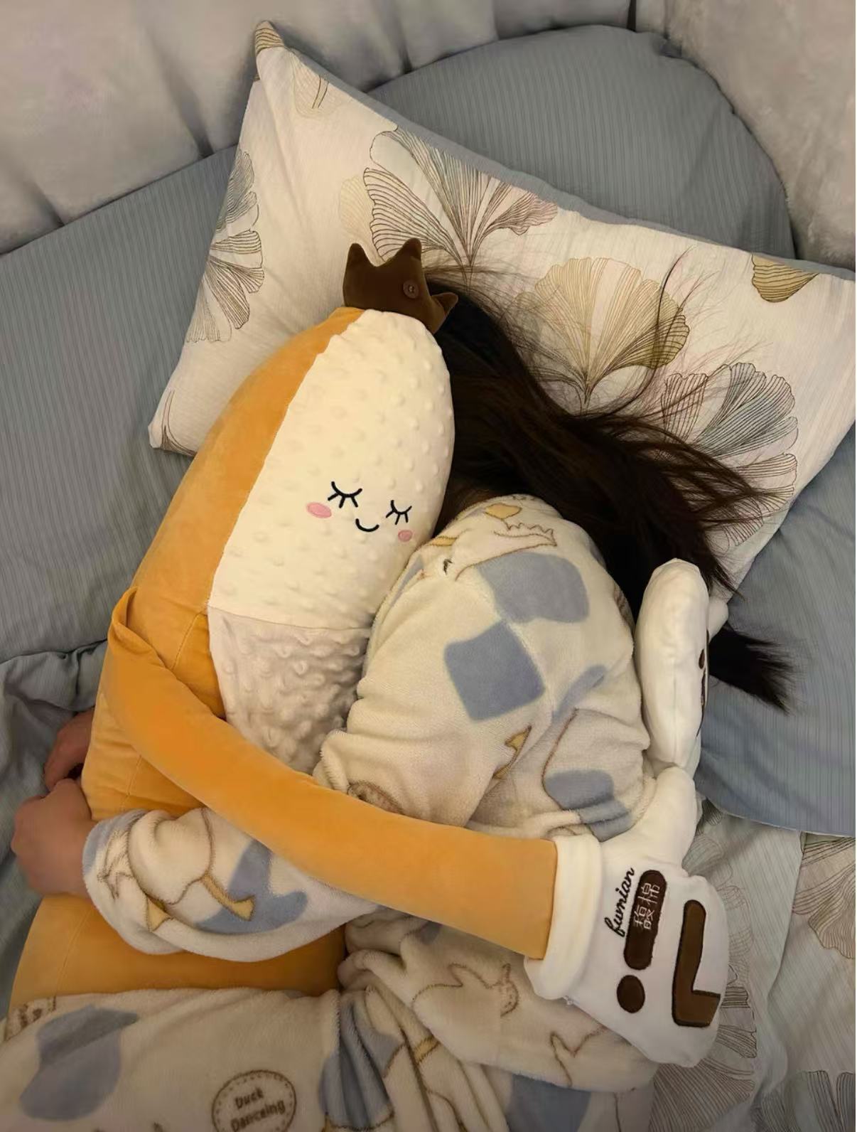 睡眠搭子🥰香蕉大王哄睡拍打抱枕（加大款）