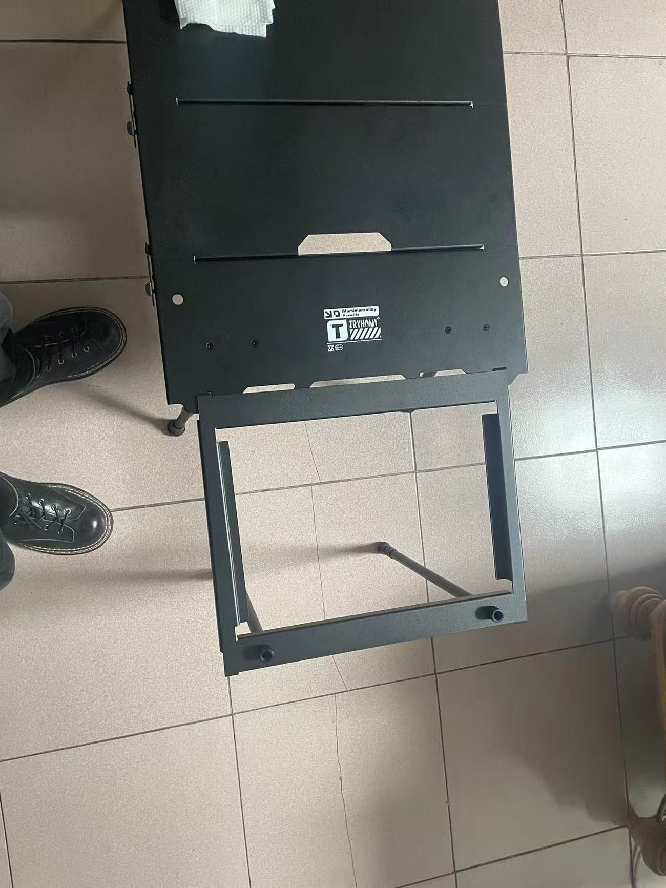戶外桌子便攜式鋁合金多功能戰術桌簡易餐桌可折疊露營