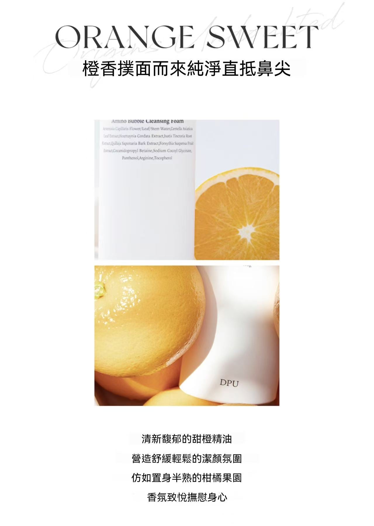 DPU氨基酸抗氧美白洗卸合一潔面乳 