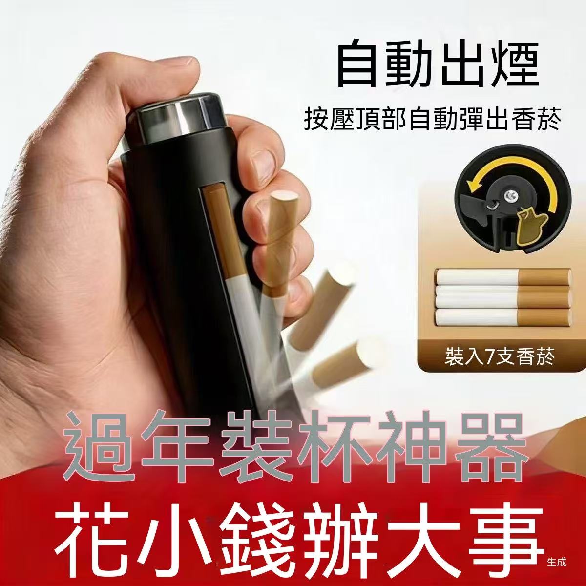 自動彈出式香菸盒