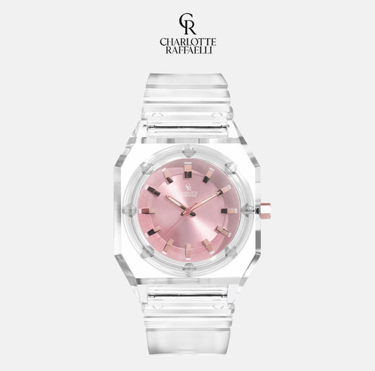Charlotte Transparent Unisex Watch