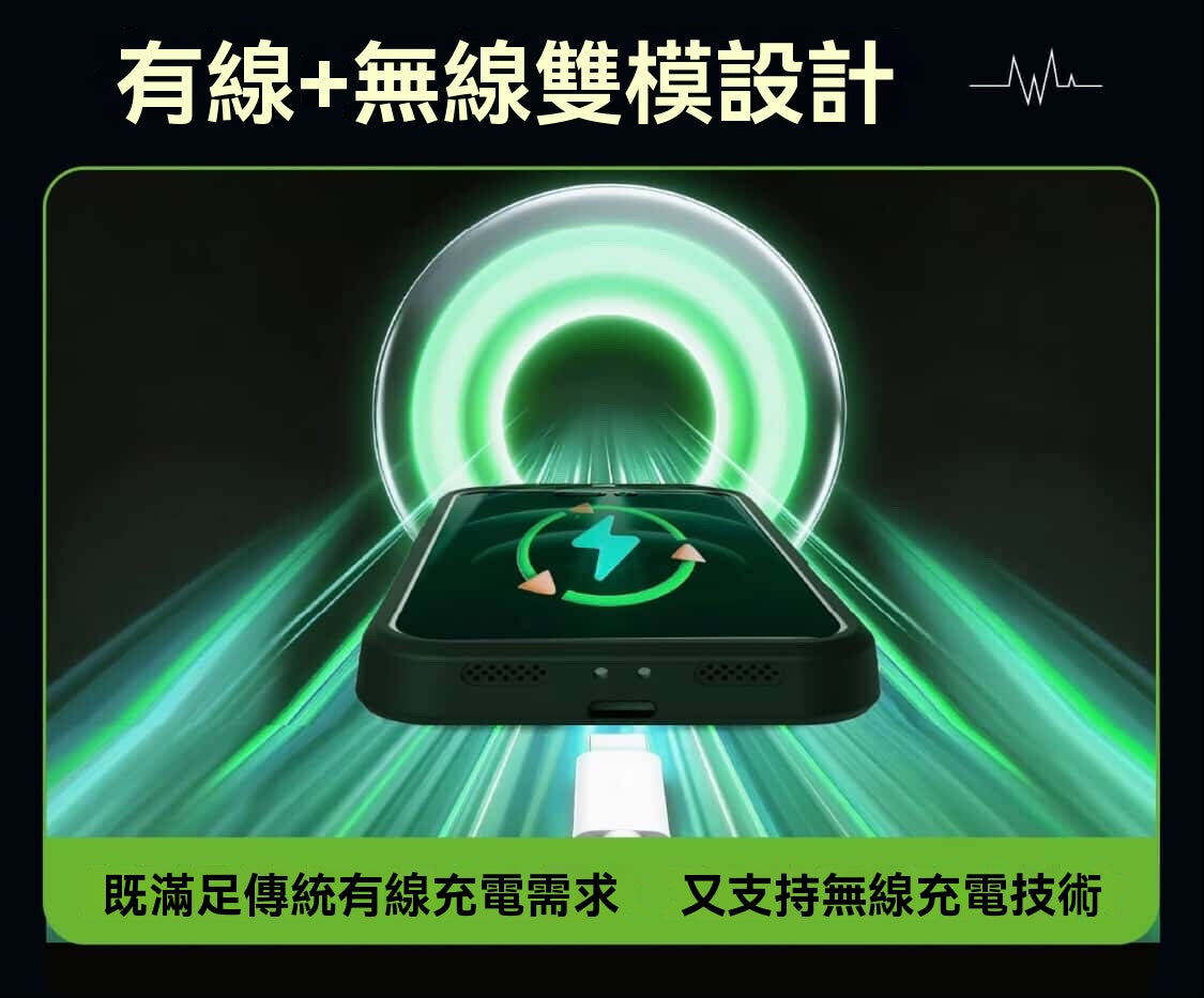 光儲充電手機殼｜全平台首發