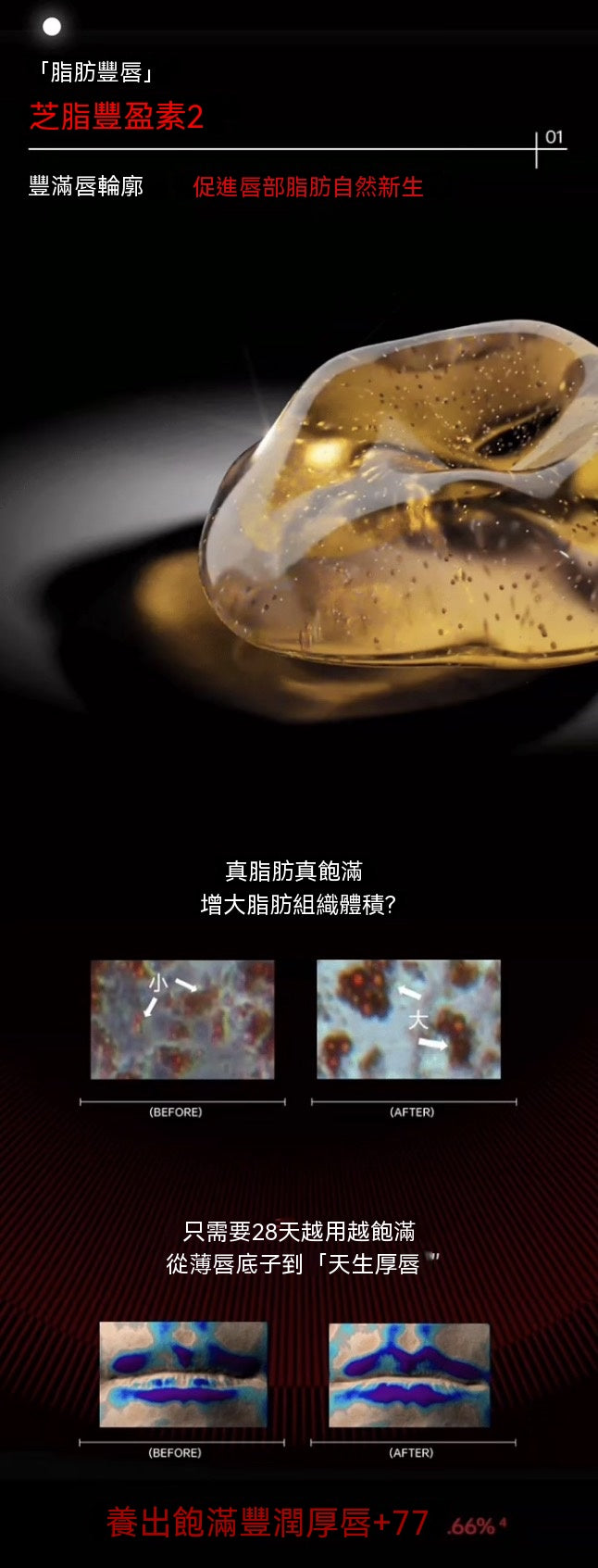 膠原蛋白立體豐盈精華唇露（小電筆Pro）
