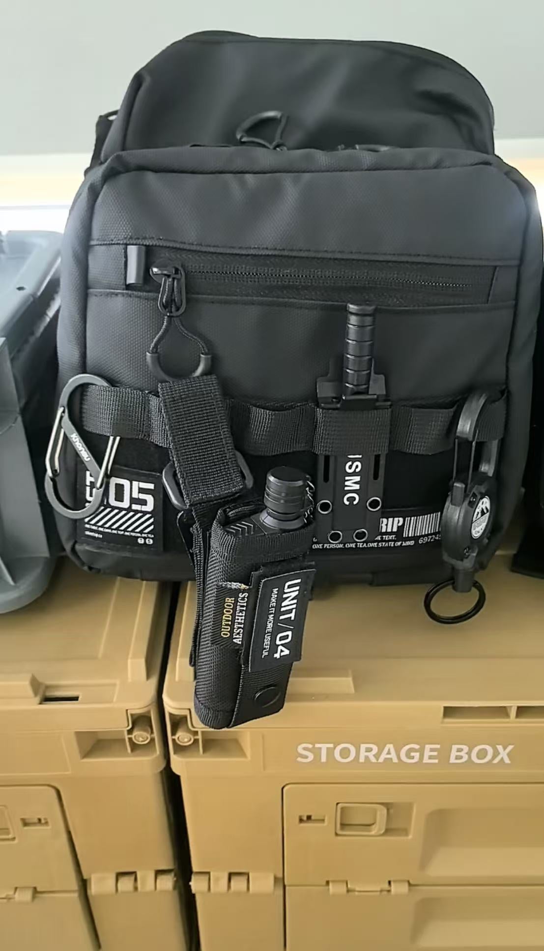 Outdoor RV Multi-functional Tactical Storage Hanging Bag