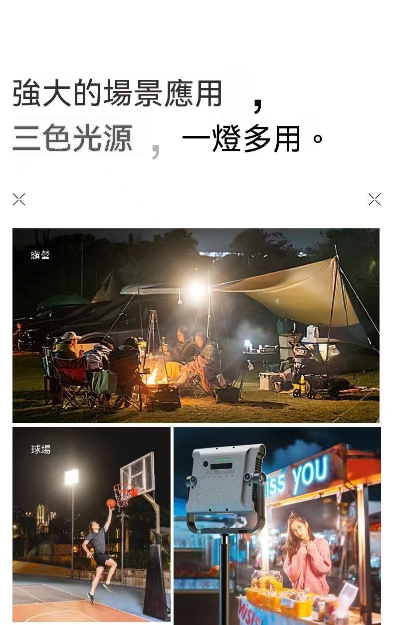 Camping Lantern, Long Battery Life, Powerful Beam, Outdoor Illumination, Floodlight