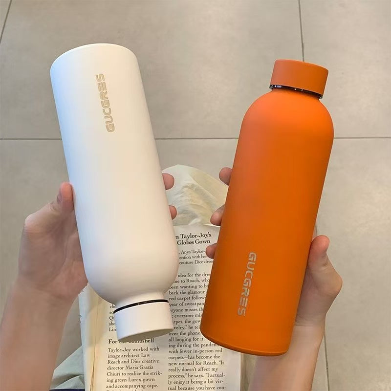 Minimalist Frosted Portable Sports Water Bottle (Summer Sale Price 🧧)